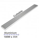 Lauxes Aluminium Next Generation Floor Grate 35(NXT35) Silver 300*100*35mm